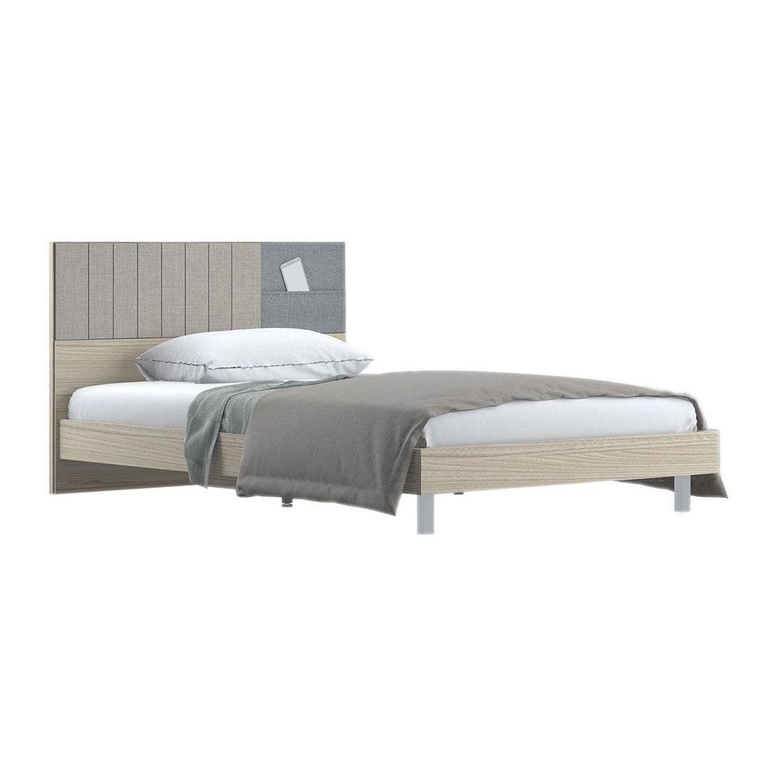 ชุดห้องนอน เตียง รุ่น Econi สีสีโอ๊คอ่อน-SB Design Square