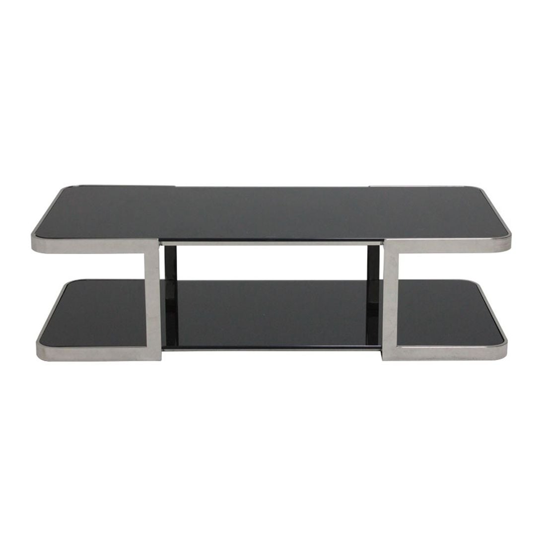 โต๊ะกลาง โต๊ะกลางเหล็กท๊อปกระจก รุ่น Jacinda-SB Design Square