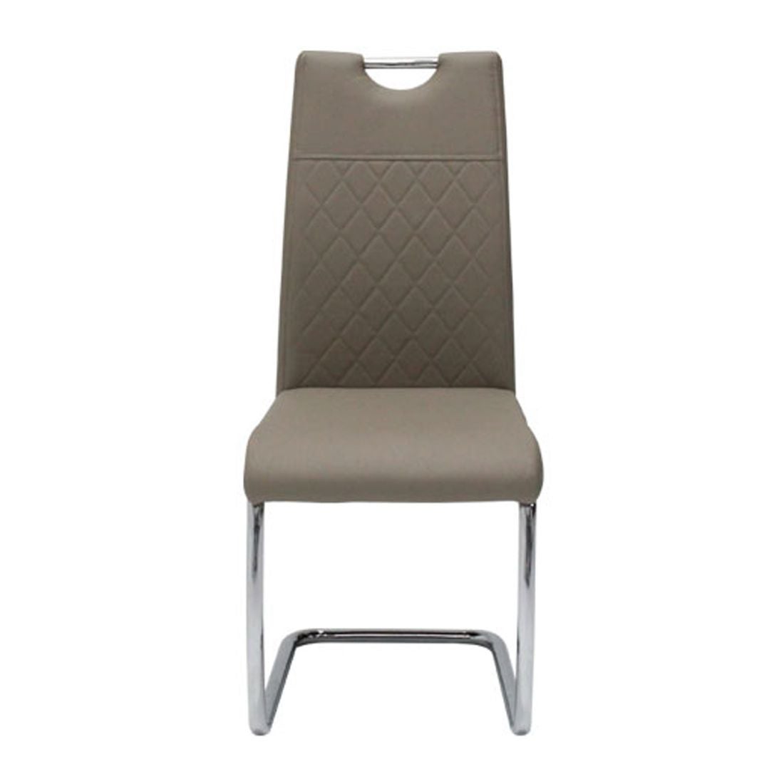 เก้าอี้ทานอาหาร เก้าอี้ไม้เบาะหนัง รุ่น Tata-SB Design Square