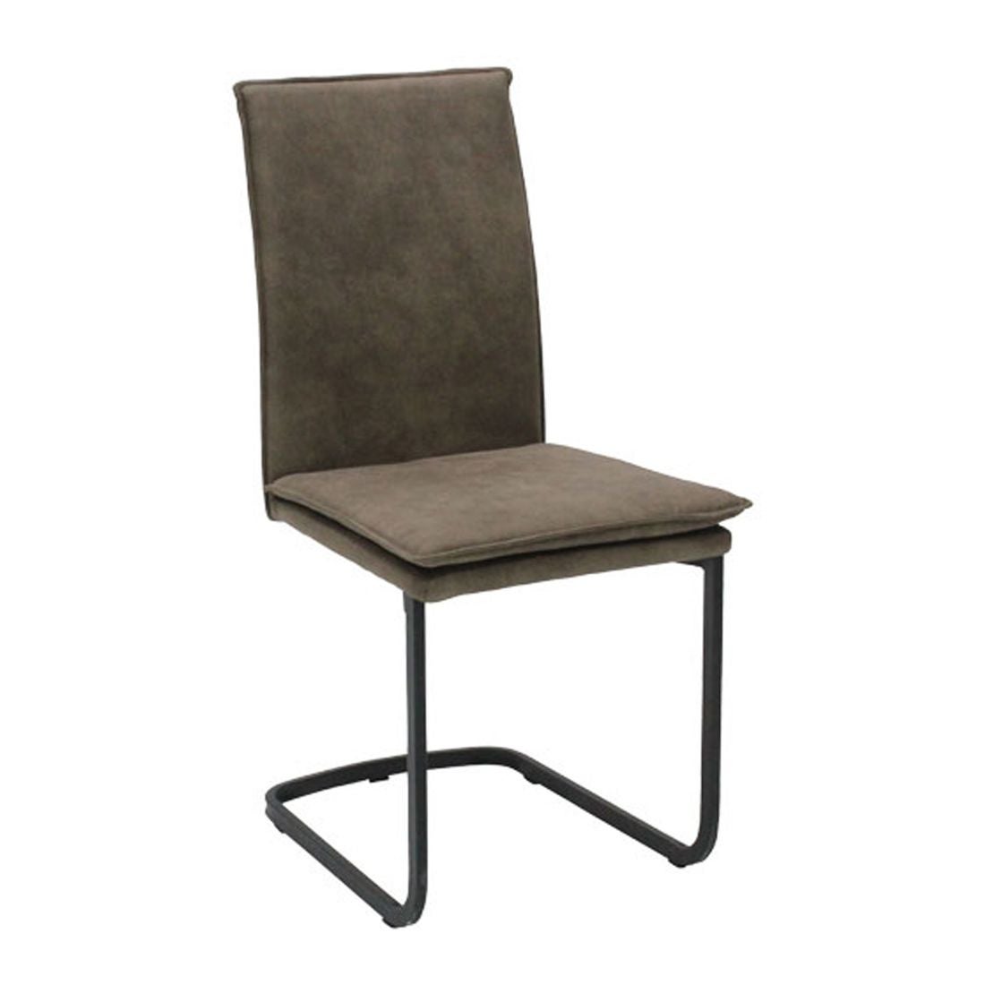 เก้าอี้ทานอาหาร เก้าอี้เหล็กเบาะผ้า รุ่น Tact-SB Design Square
