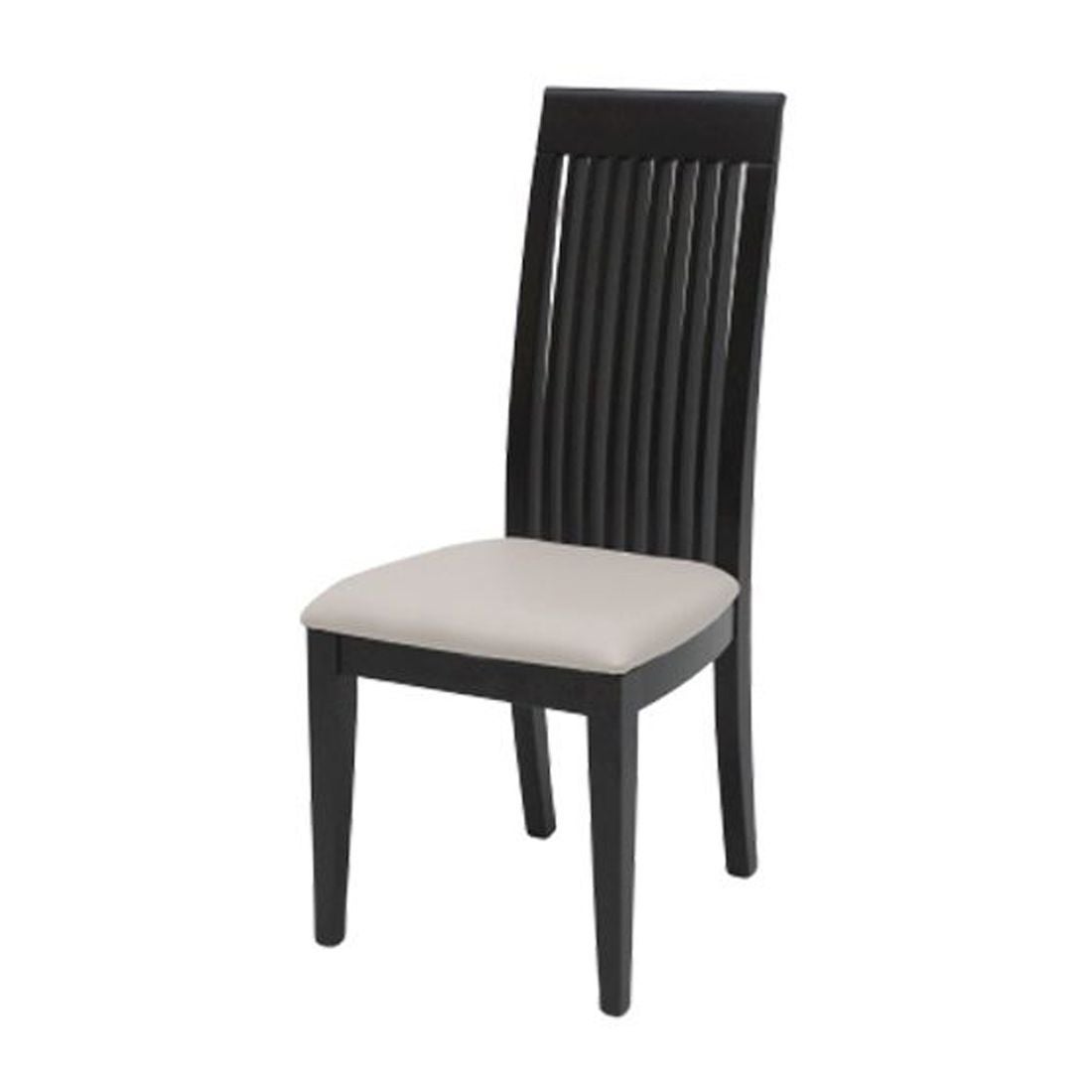 เก้าอี้ทานอาหาร เก้าอี้ไม้เบาะหนัง รุ่น Siko-SB Design Square