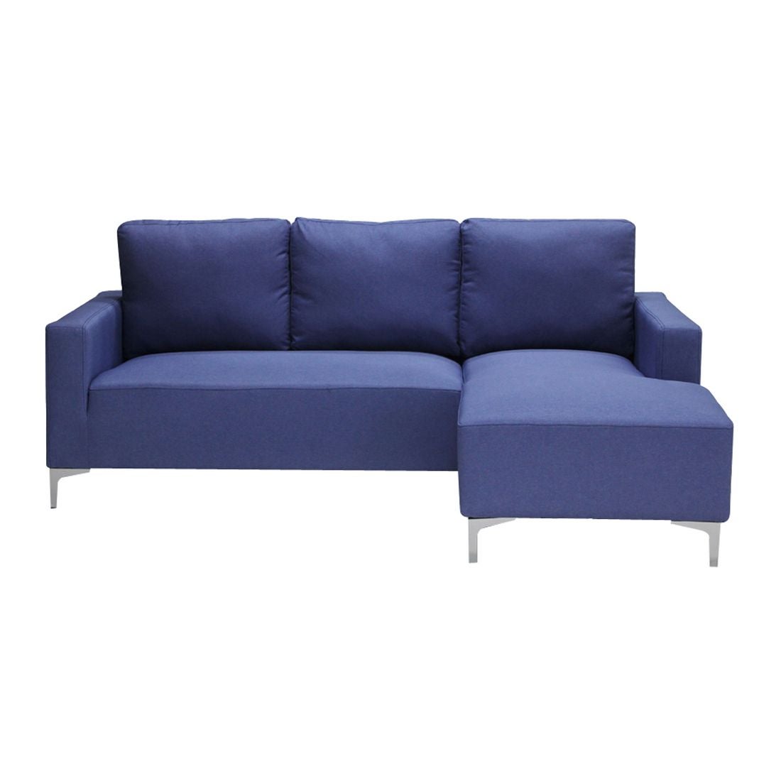 โซฟาผ้า โซฟาเข้ามุมขวา รุ่น Utip สีสีฟ้า-SB Design Square