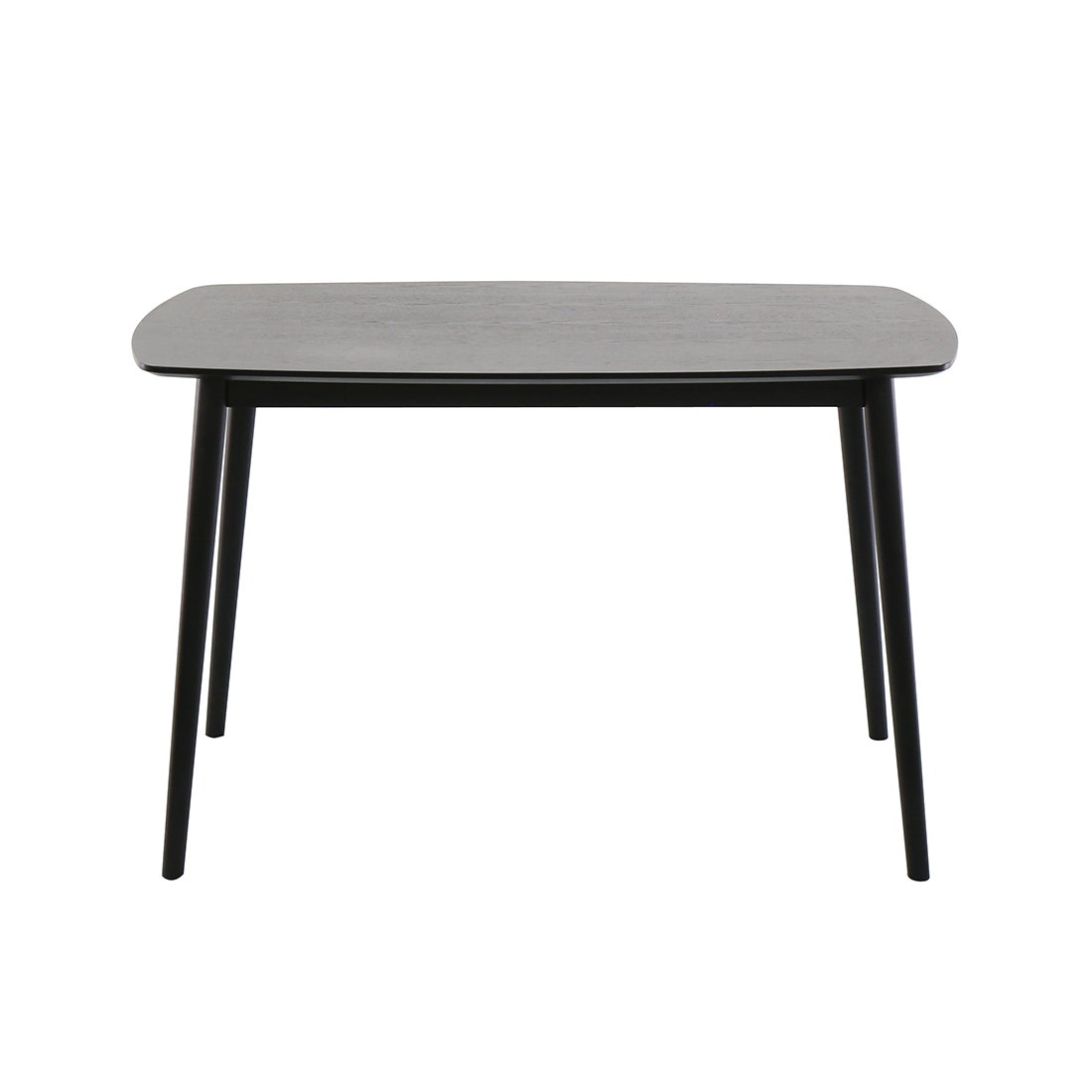 โต๊ะทานอาหาร โต๊ะอาหารไม้ล้วน รุ่น Inter สีสีดำ-SB Design Square