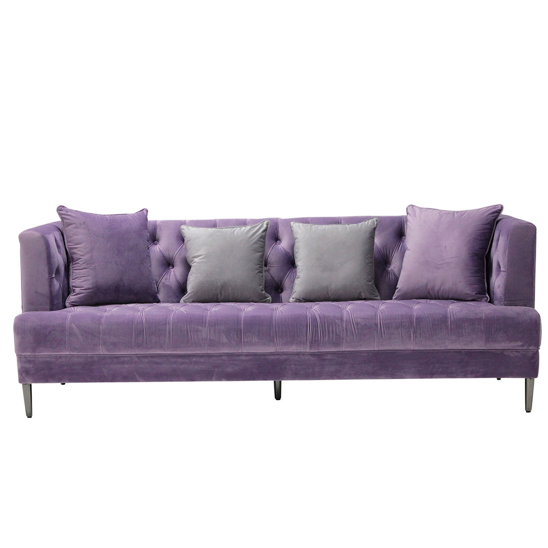 Sofas 3 Seater Traelyn Purple