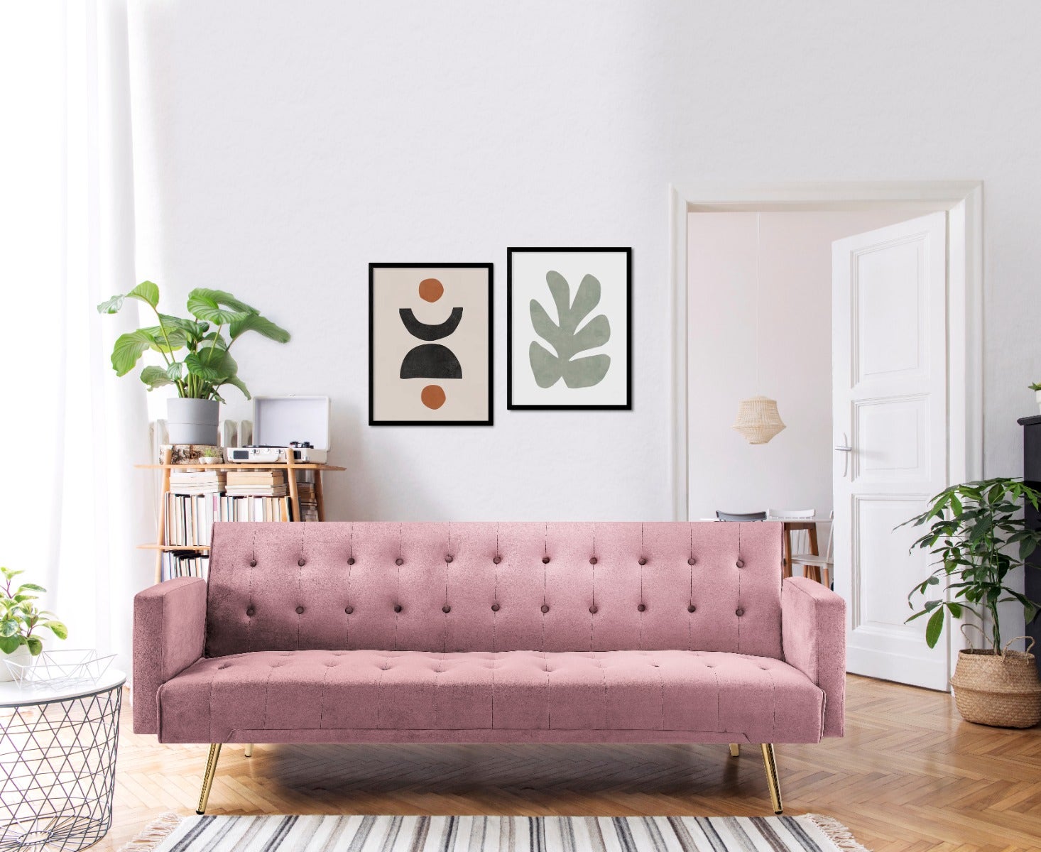 Sofa Bed MIILE Pink