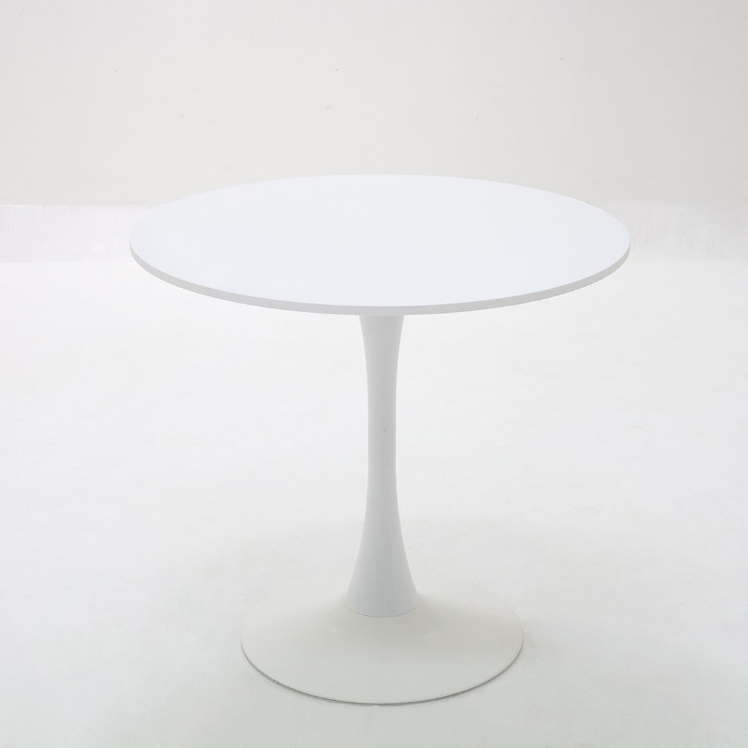 โต๊ะอาหาร รุ่น JACI ขนาด 80 ซม. สีขาว1