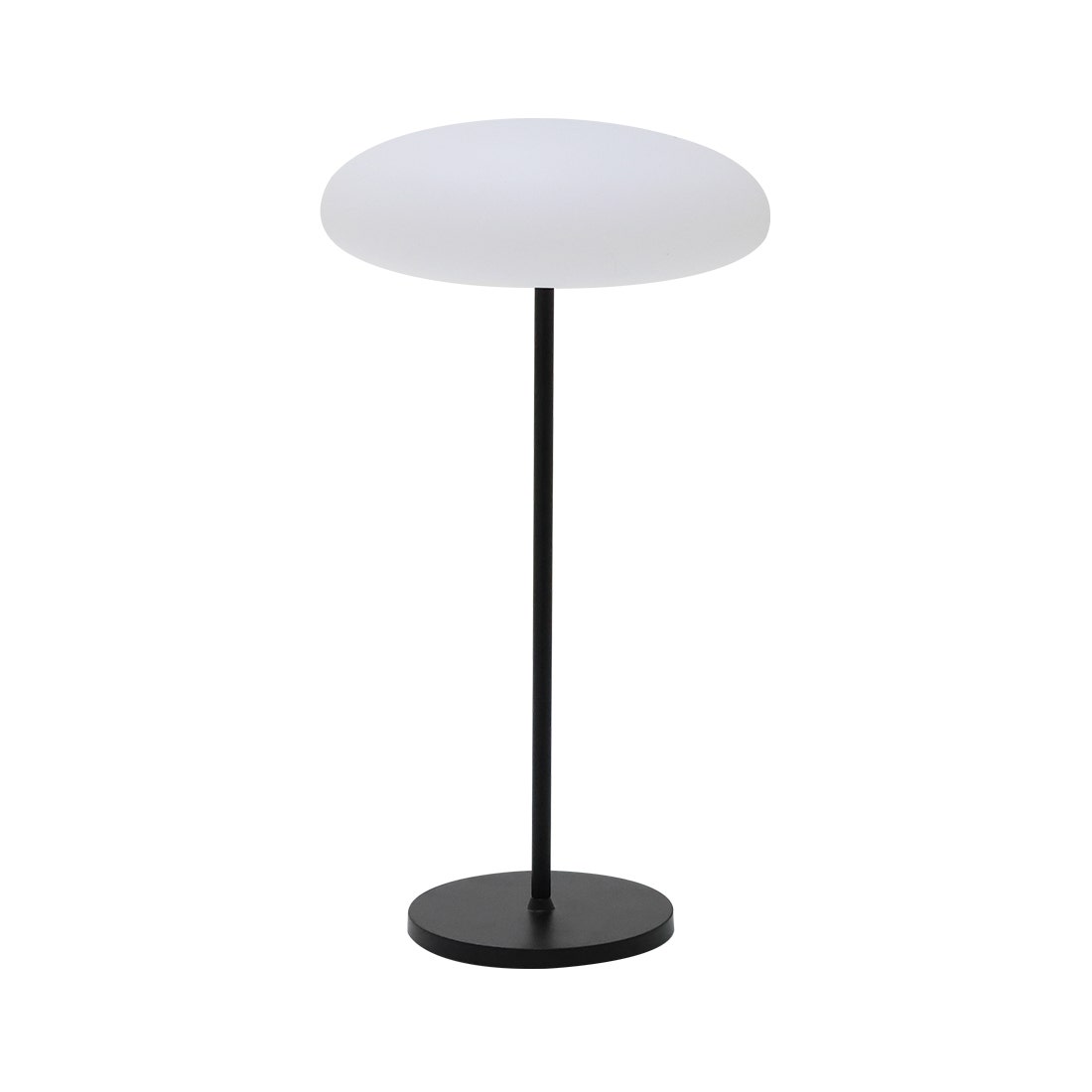 LS TABLE LAMP #CS-D143 BLACK/WHITE