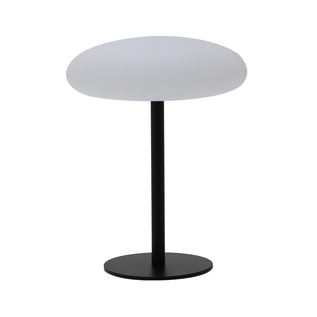LS TABLE LAMP #CS-D143-1 WHITE/BLACK