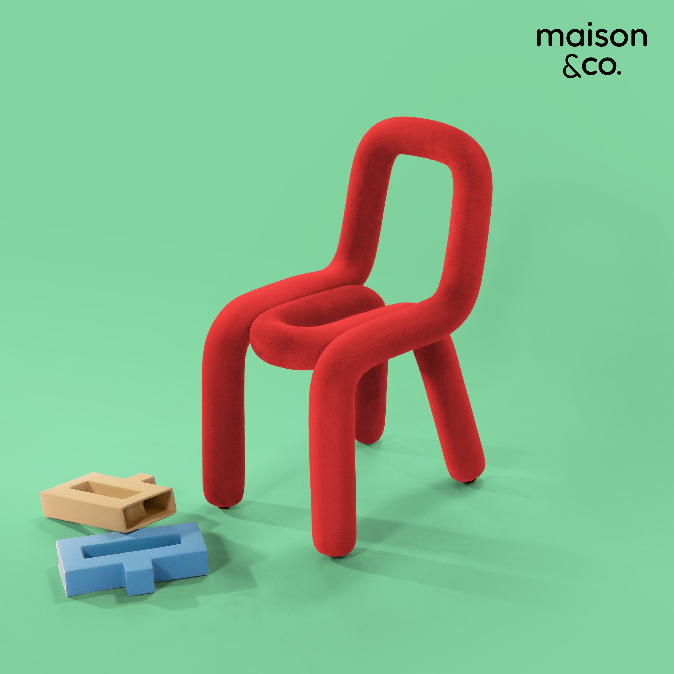 เก้าอี้ รุ่น WAYLIN สีแดง01