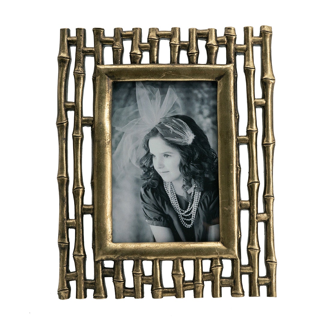 VP PHOTO FRAME#77617/4X6/GOLD/EG สีทอง01