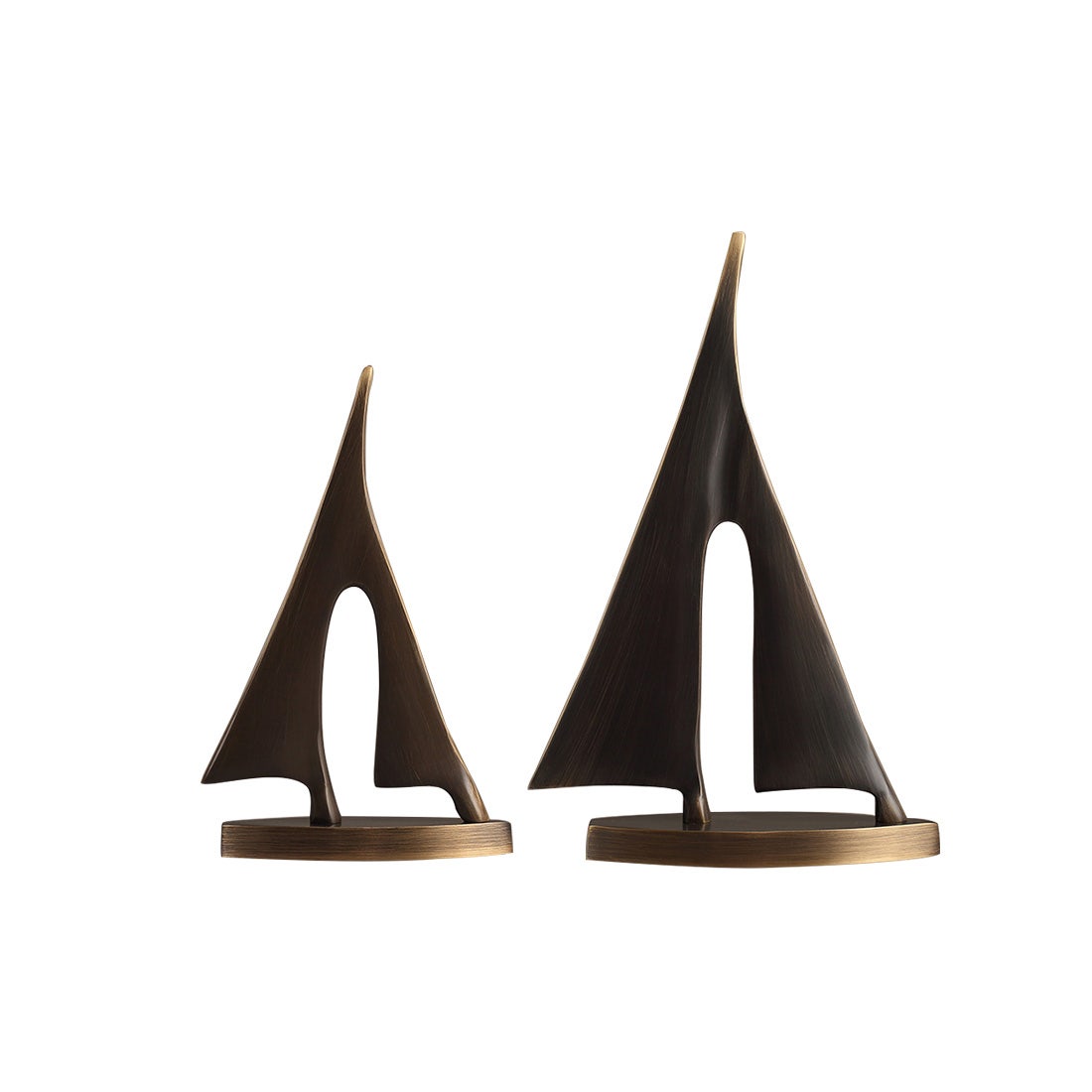 PH DECOR #BYX5302-B/BRASS/BOAT/S2