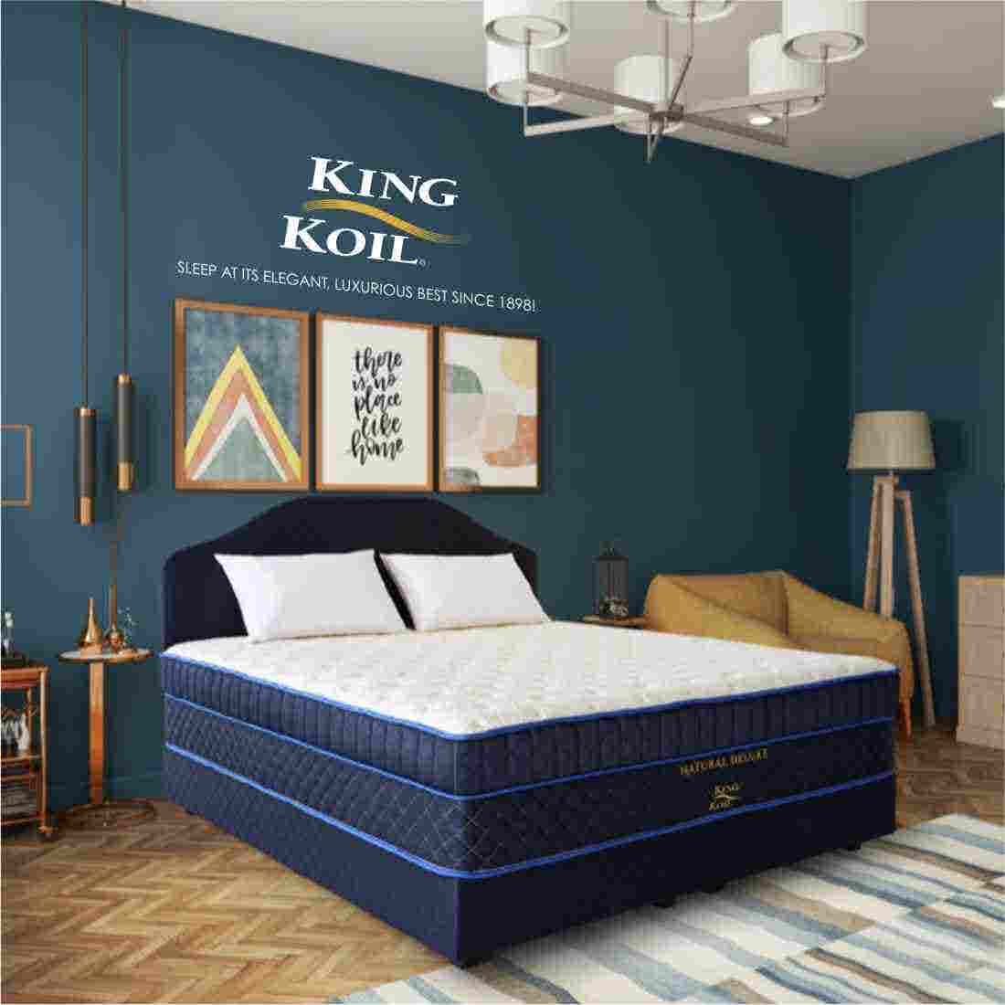 ที่นอน ที่นอนยางพารา สีสีฟ้า-SB Design Square