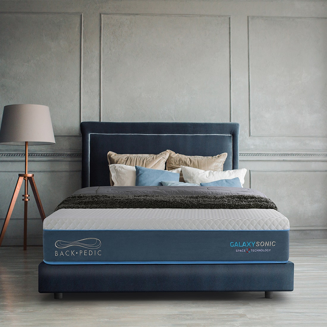 ที่นอน Back Pedic รุ่น Galaxy Sonic ขนาด 6 ฟุต แถมฟรี หมอน 2 ใบ4