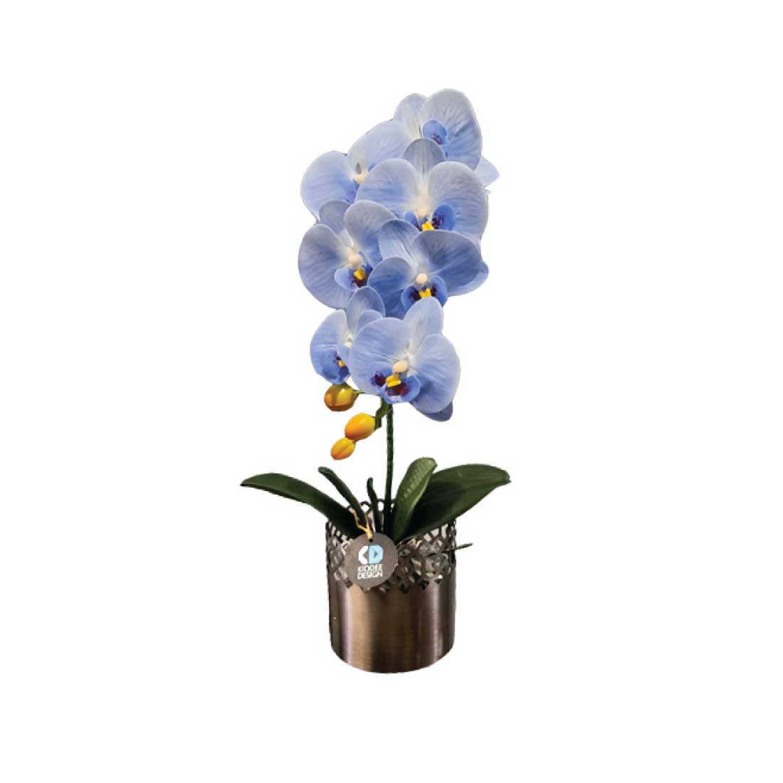 KDD ดอกไม้ประดิษฐ์ #A011ฟาแลนนอปซิสสีฟ้า1