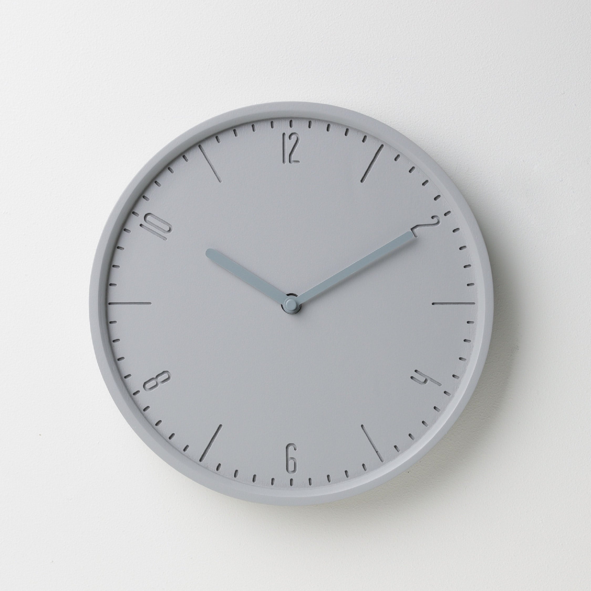 Pana Objects COBY-W-Niclel Grey B. | Grey H. wall clock26cm#PN-D081-GY-GY