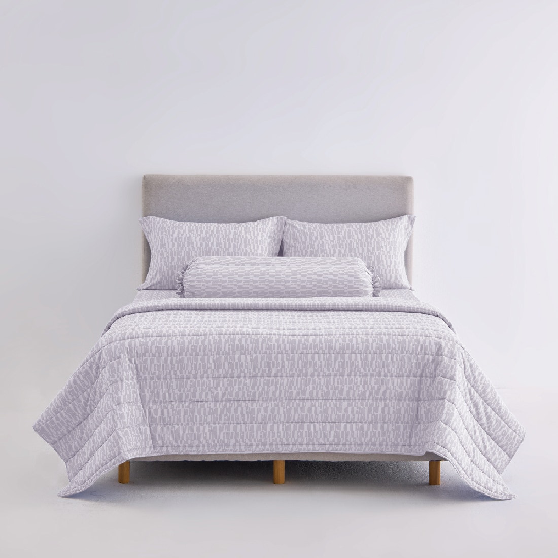ชุดผ้าปูที่นอนพร้อมผ้านวม ELLE DECOR รุ่น PARIS SIMPLICITE - SOUFFLÉ ขนาด 6ฟุต 6ชิ้น