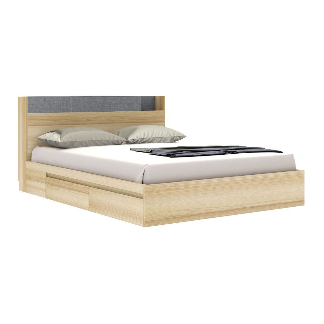 Beds Bricko Light Wood